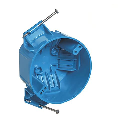 round electric boxes metal lowes|new work outlet box.